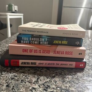 Jeneva Rose Paperback Novel Books